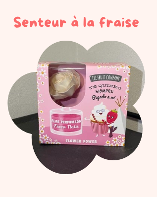 Fleur parfumée à la fraise
