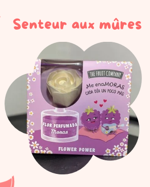 Fleur parfumée aux mûres